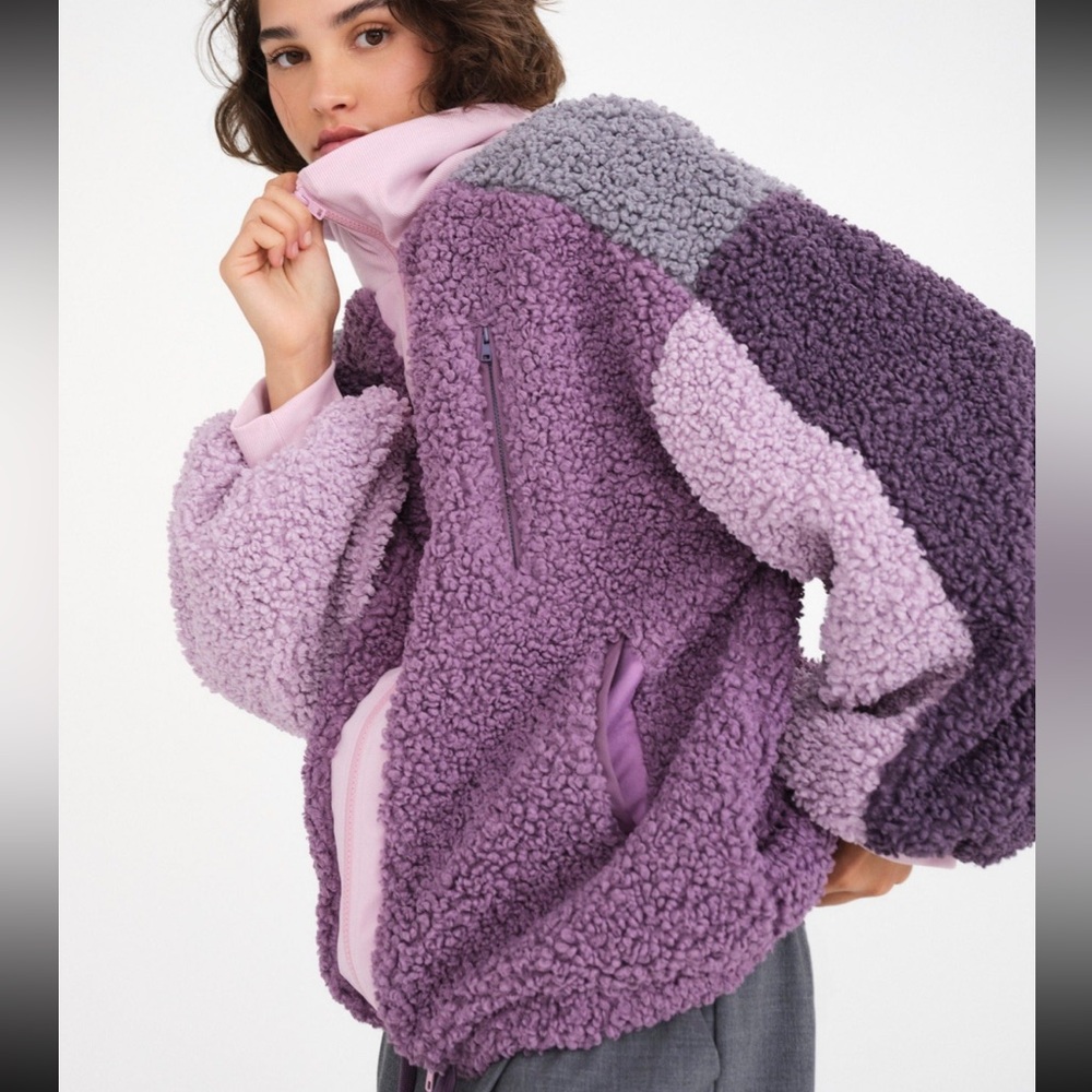 For Love & Lemons Cozy Zipup Jacket